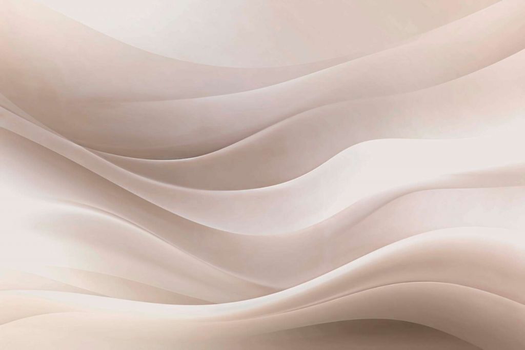 Beruhigende ruhige Aqua-Wellen beige