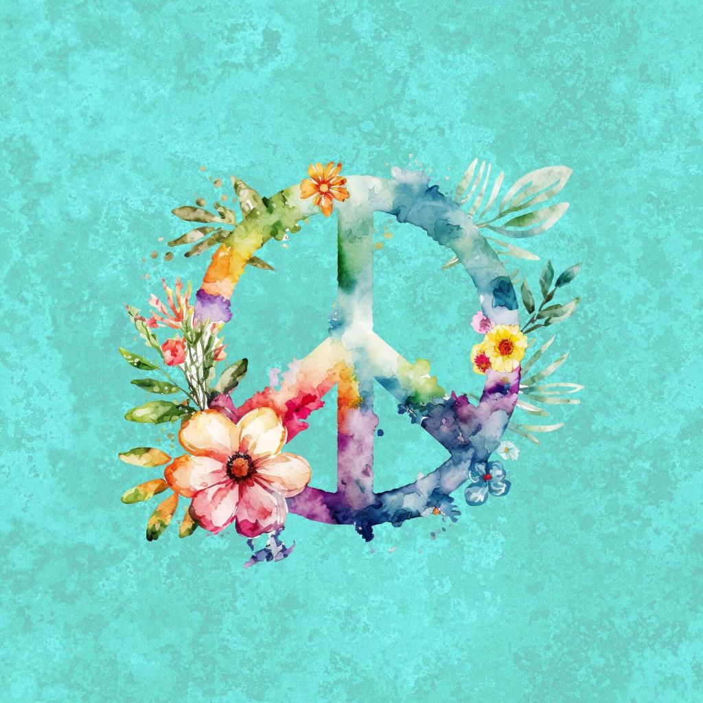 Flower power peace