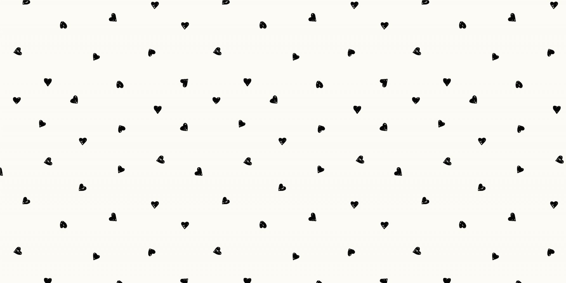 Kleine schwarze Herzen