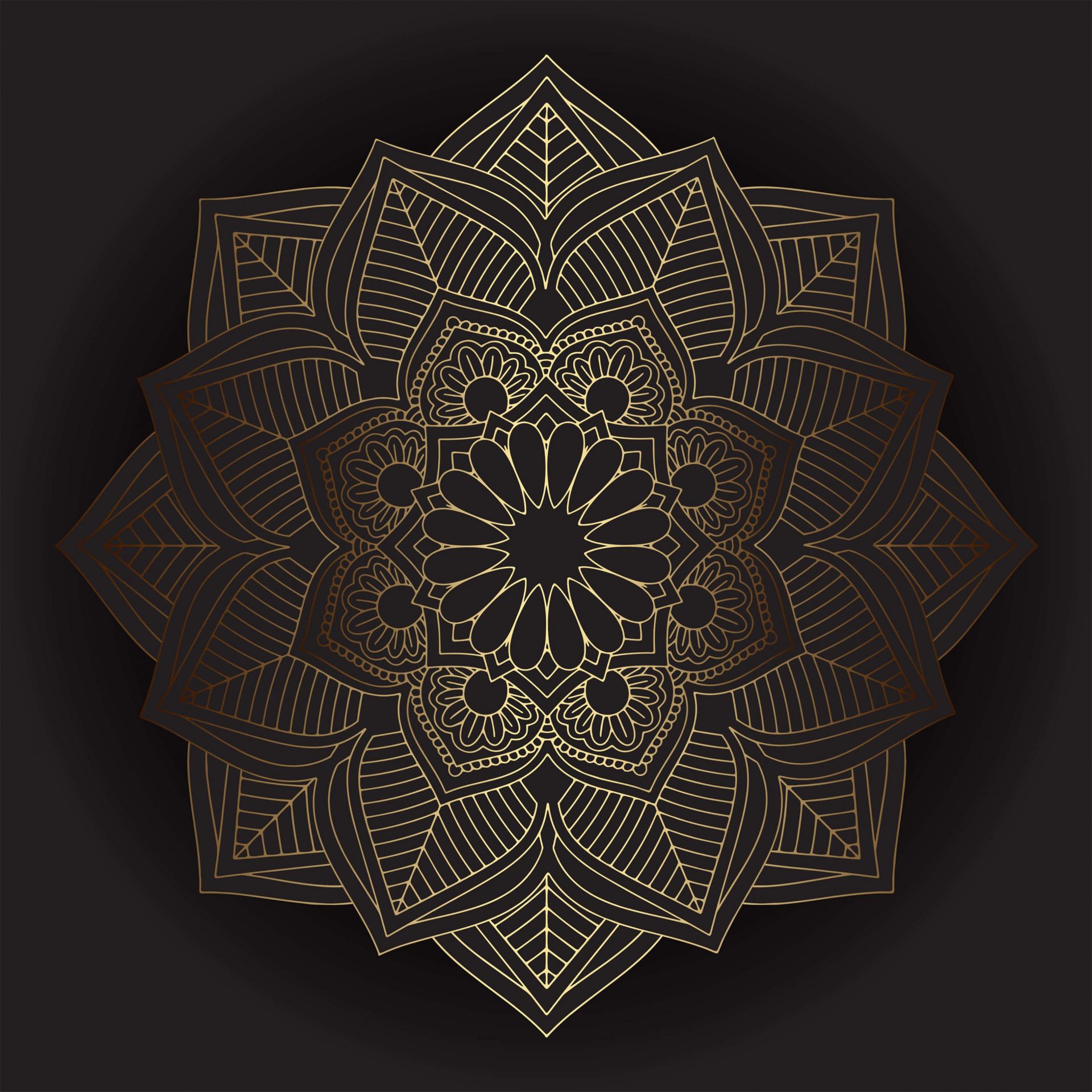 Atmosphärisches Mandala
