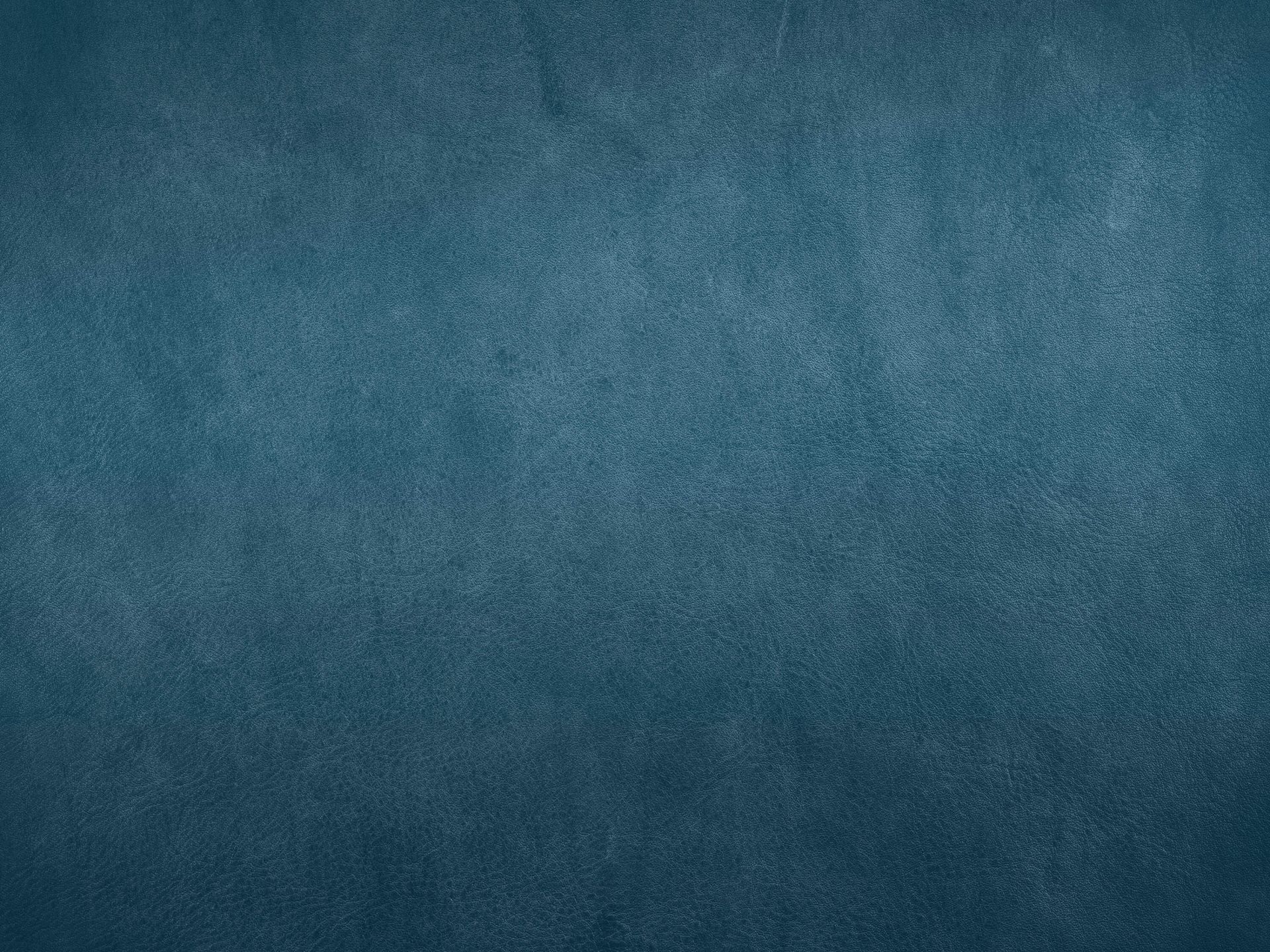 Leder blau