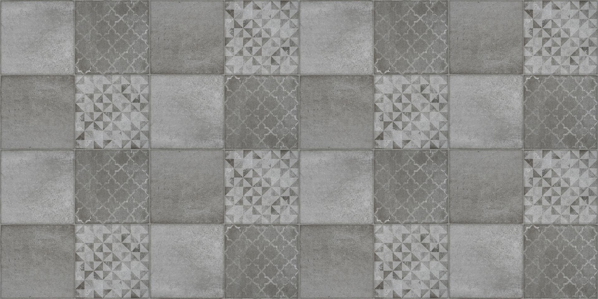 Graues Mosaik