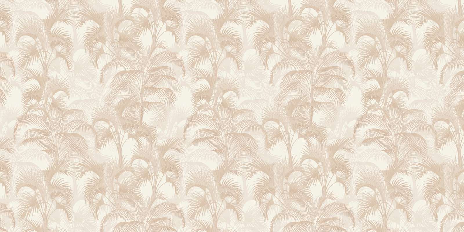 Tropische Palmen im Vintage-Stil - Sand