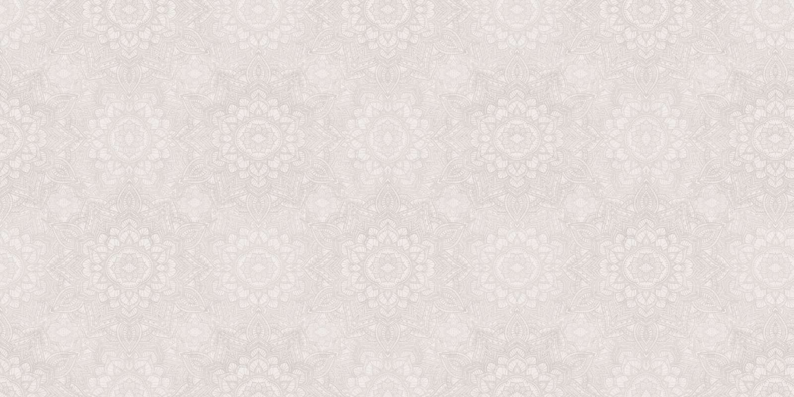 Boho Golden Mandala - neutral grau