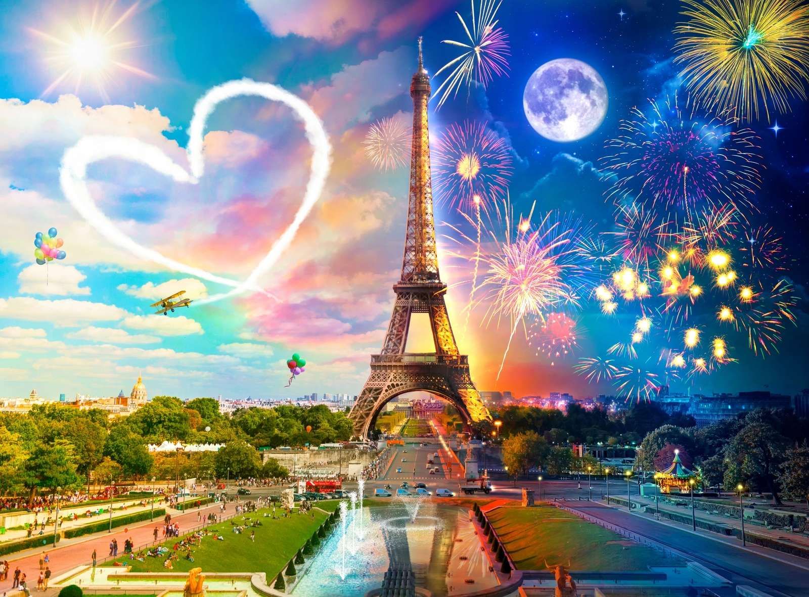 Paris Day To Night