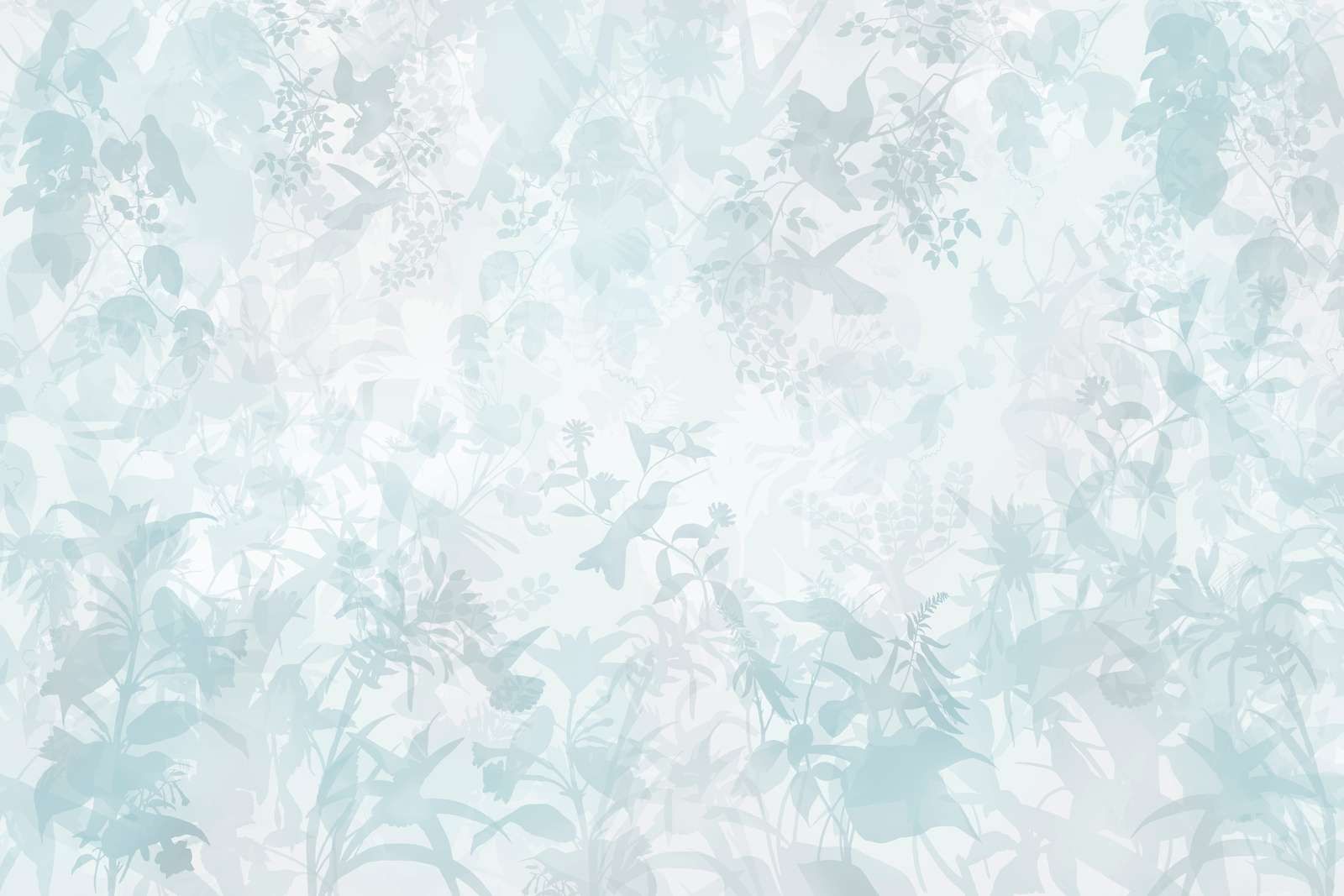 Garten-Symphonie in Blau