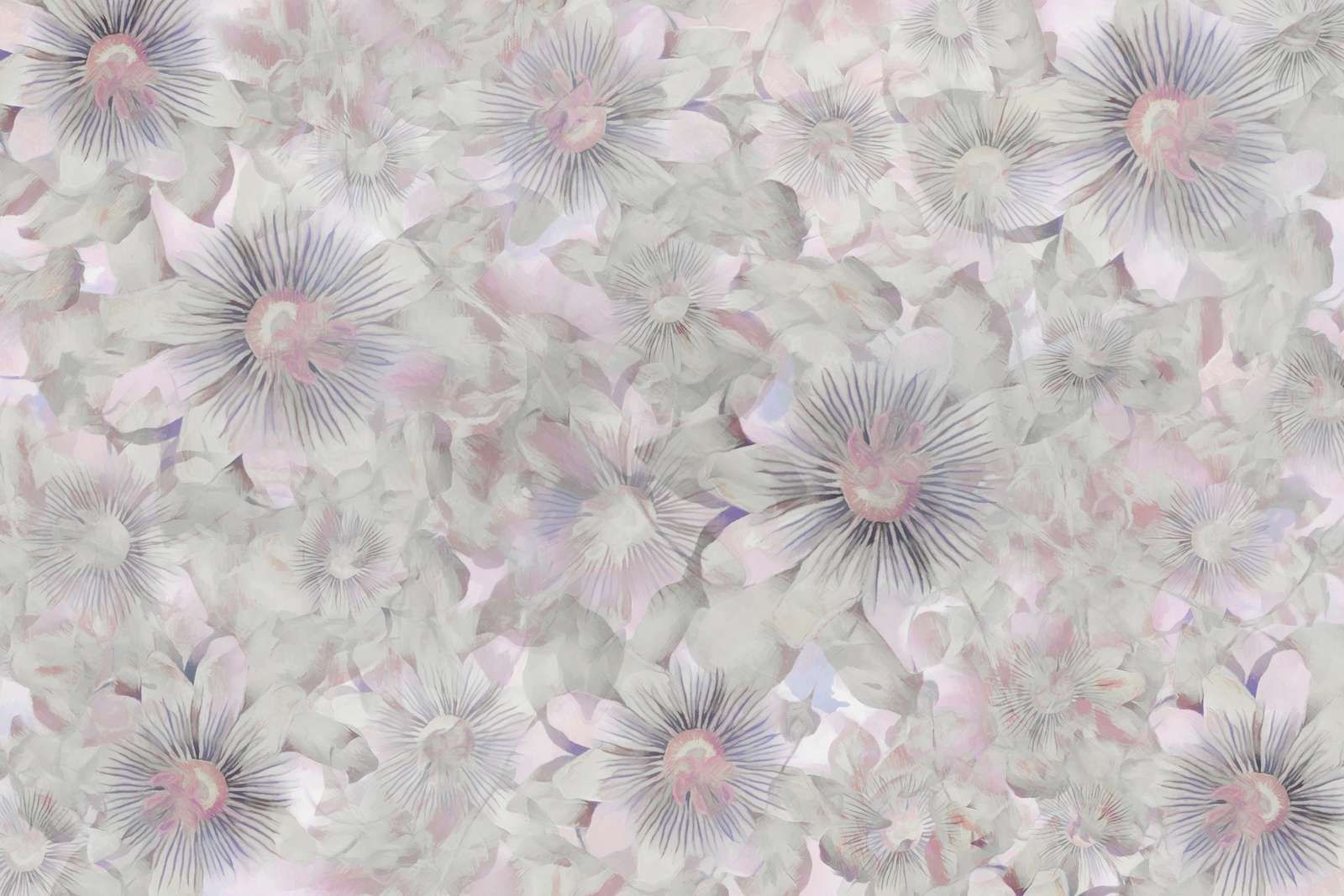 Botanische Aquarell-Eleganz Flieder-Dämmerung