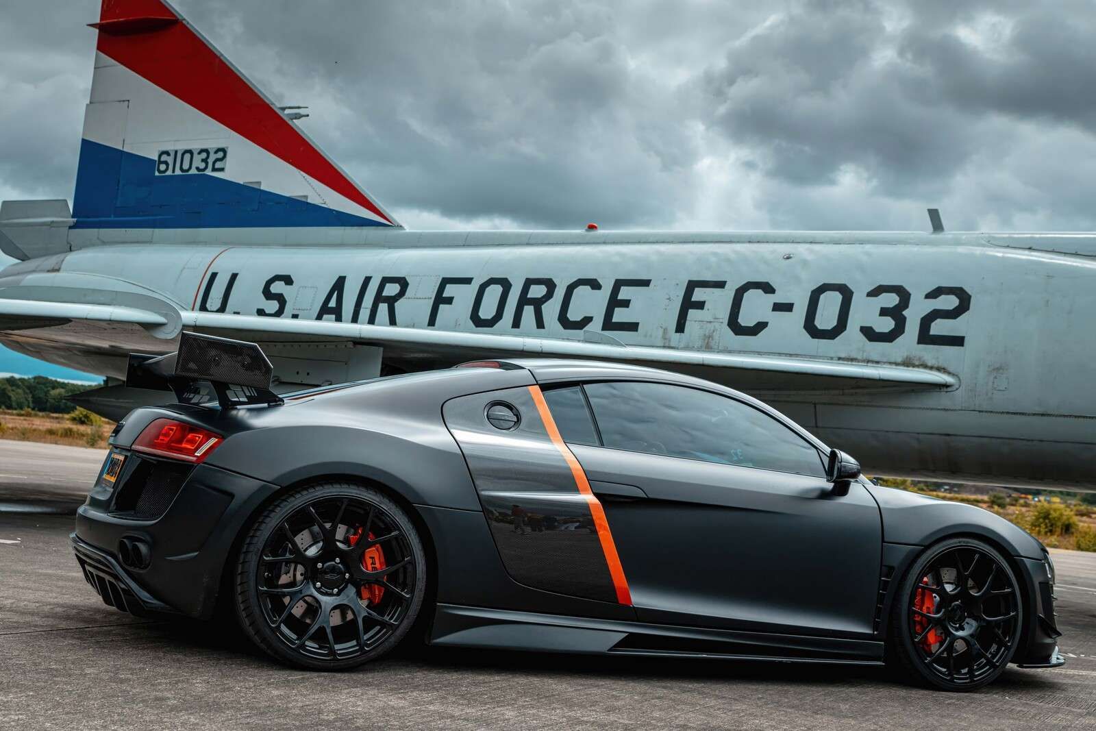 Audi R8 im Stealth-Stil