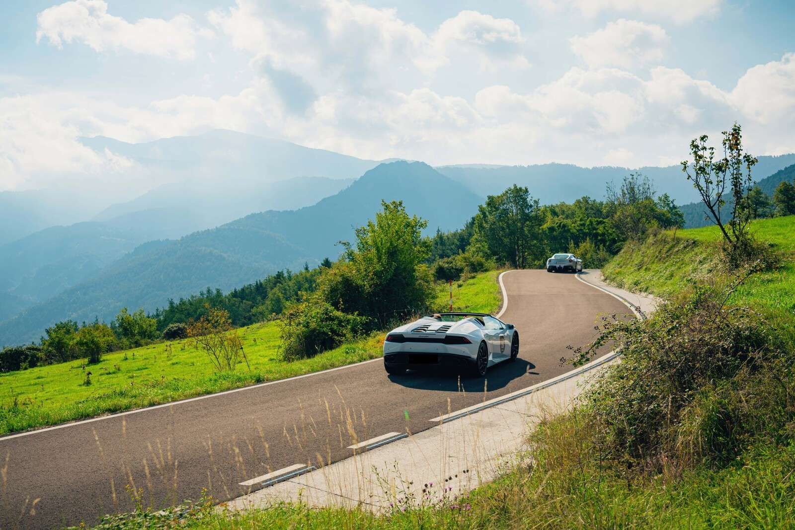Huracán in den Bergen