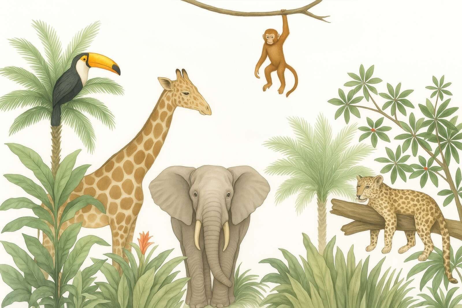 True jungle friends