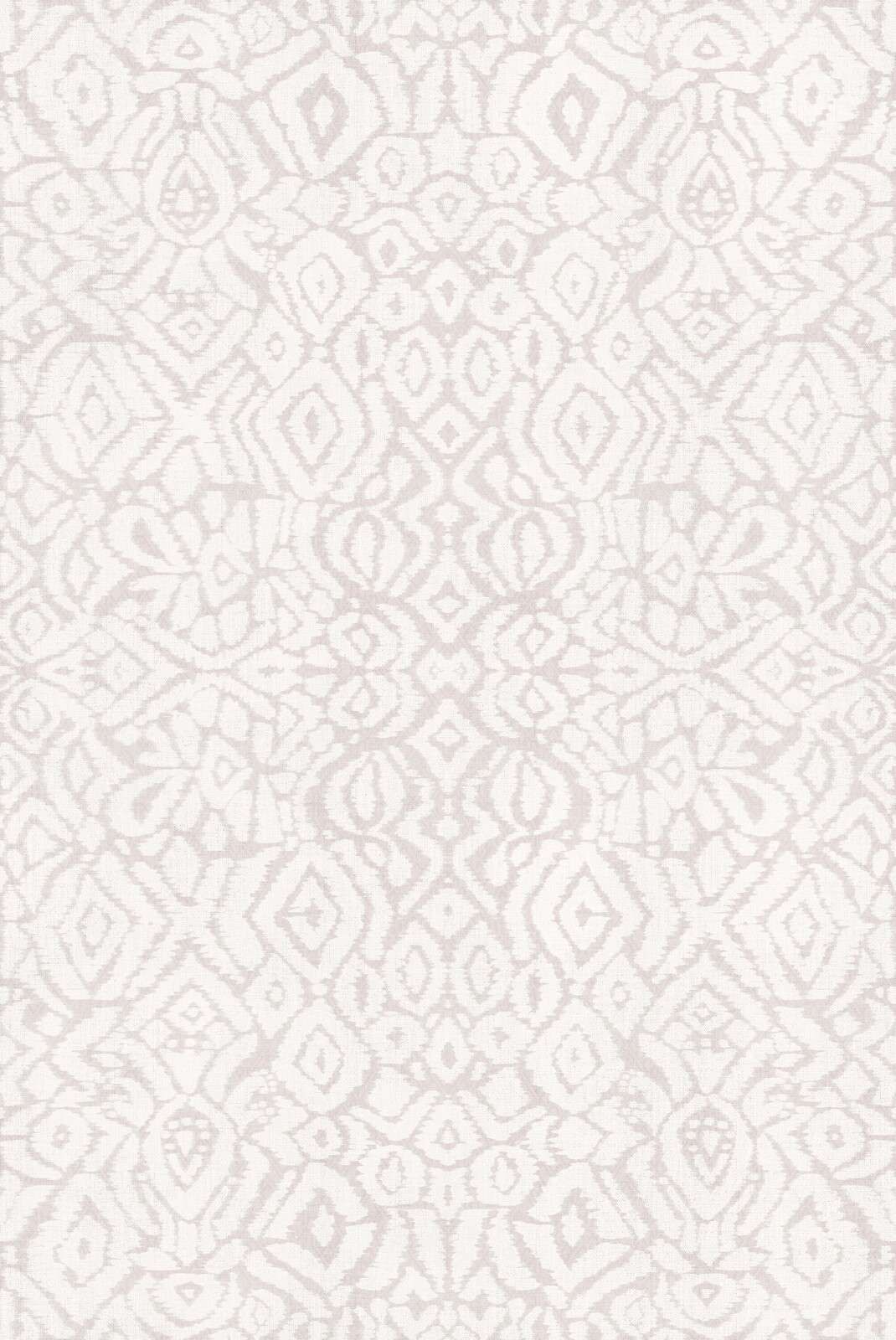 Subtiles Ikat-Muster in Sandbeige