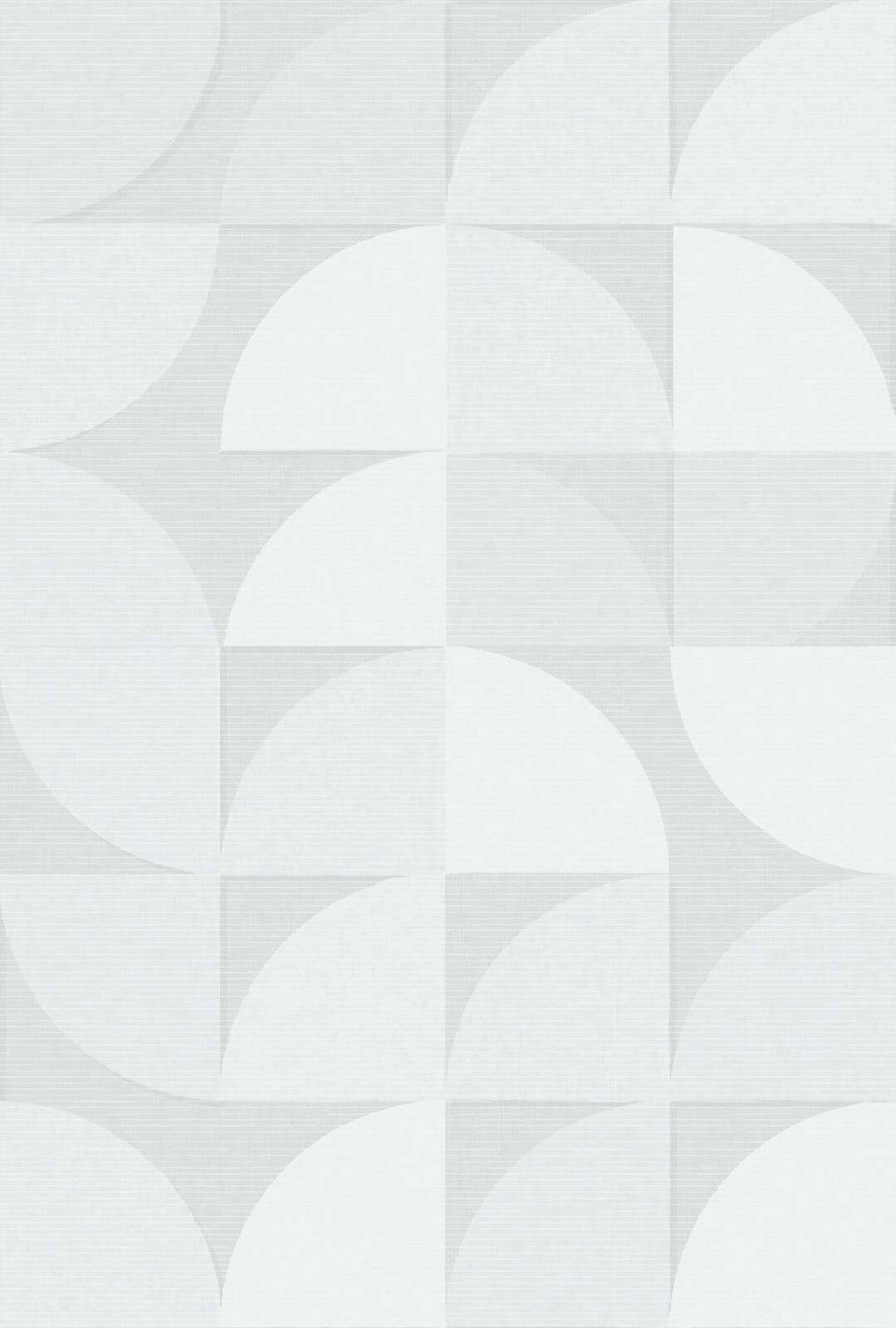 Sanfte geometrische Bögen in Grau