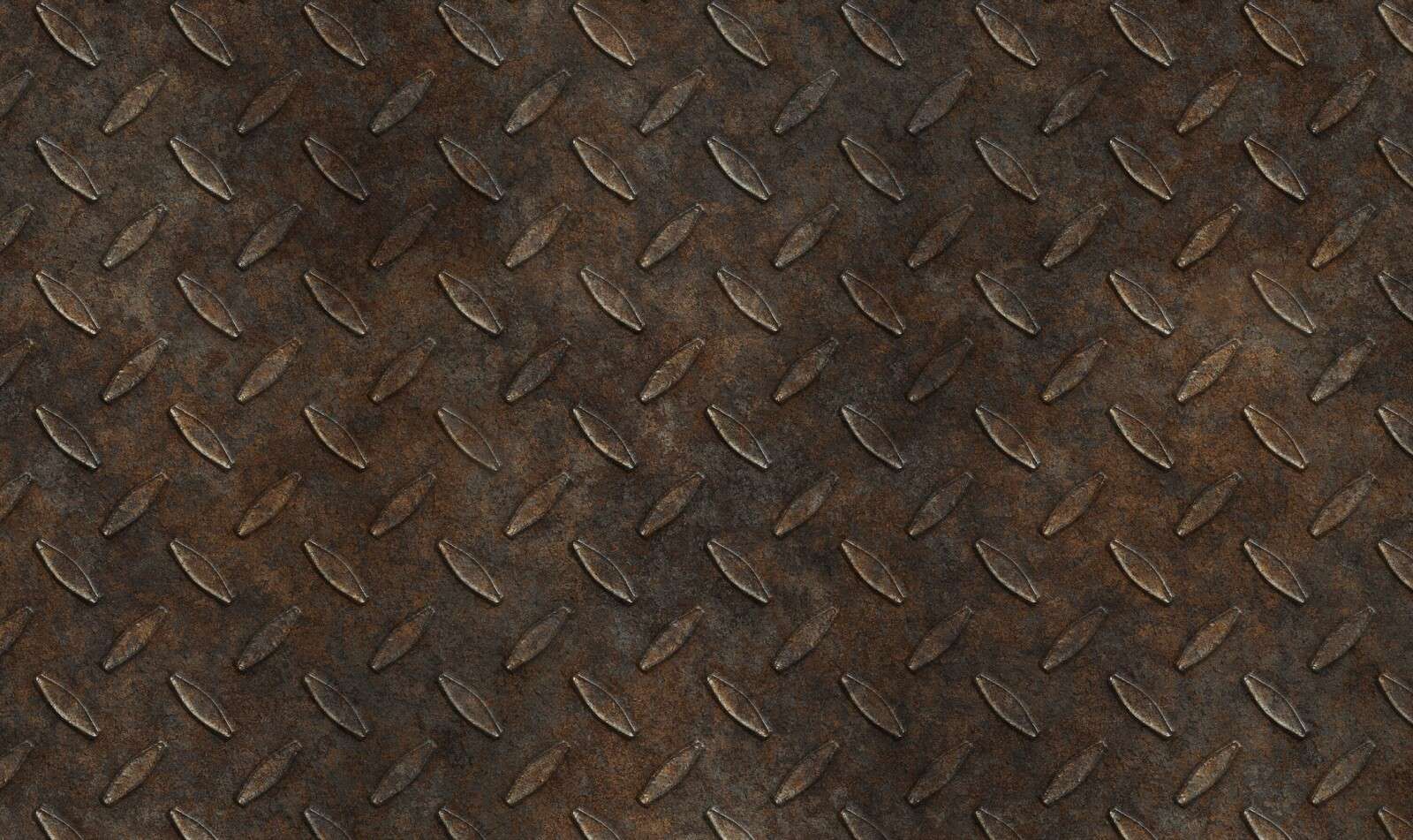 Urban grit fusion rusty diamond plate