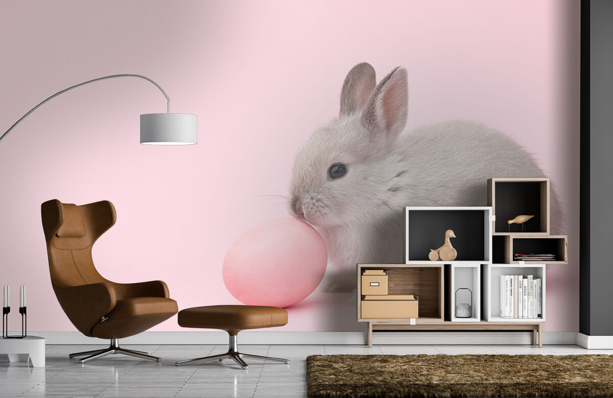 Wallpaper Kaninchen mit Ei 8