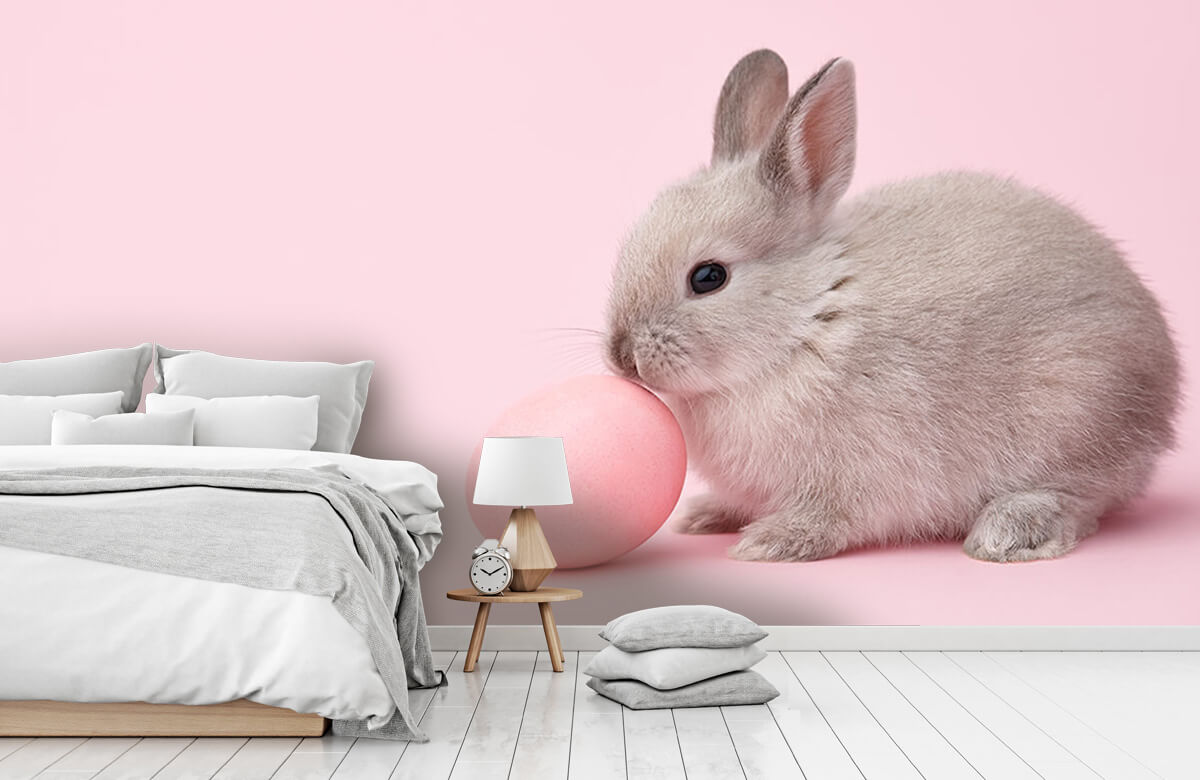 Wallpaper Kaninchen mit Ei 9