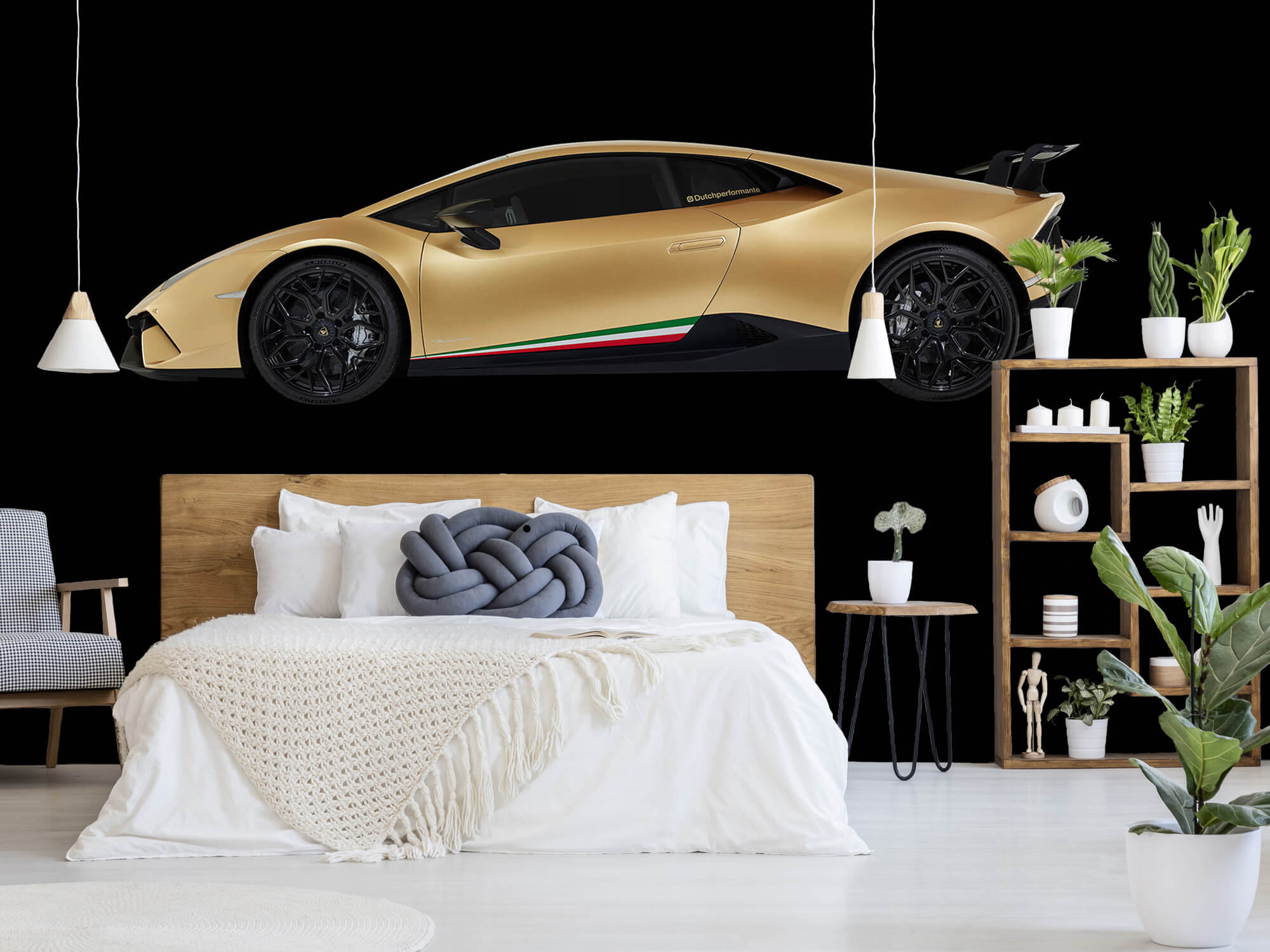 Wallpaper Lamborghini Huracán - Seite, schwarz 5