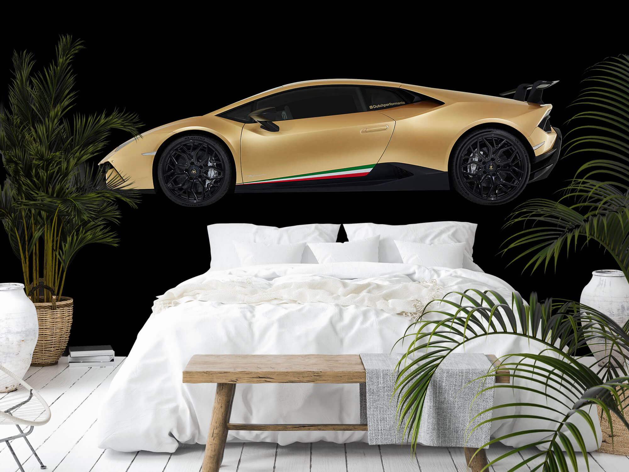 Wallpaper Lamborghini Huracán - Seite, schwarz 4