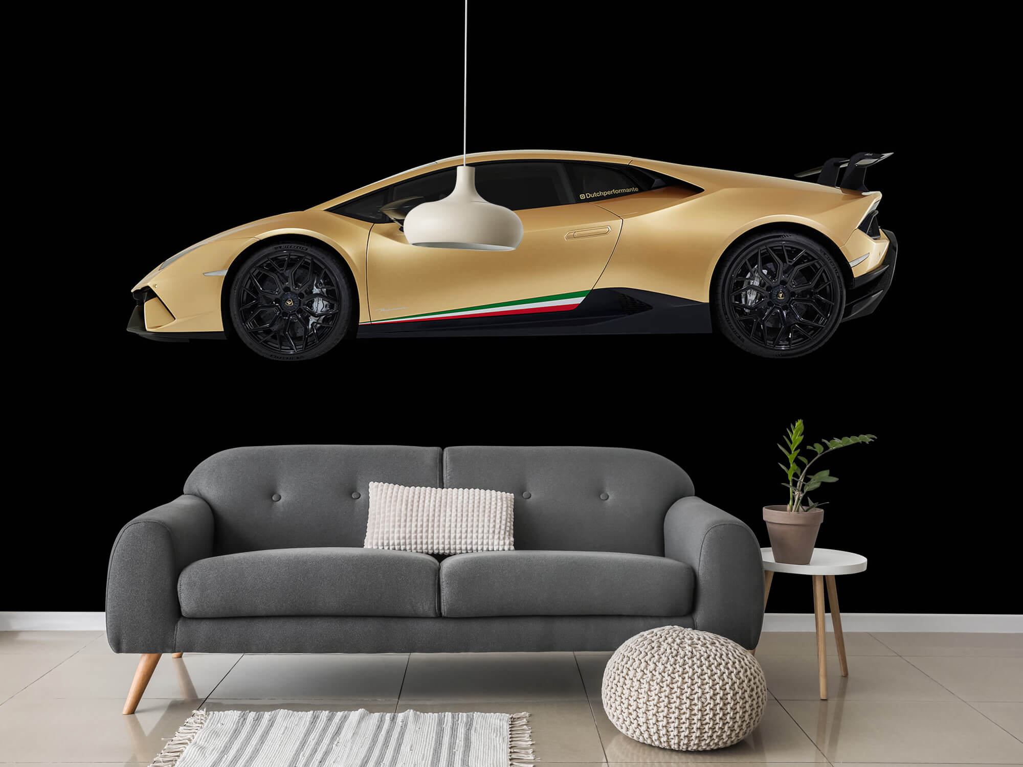 Wallpaper Lamborghini Huracán - Seite, schwarz 15
