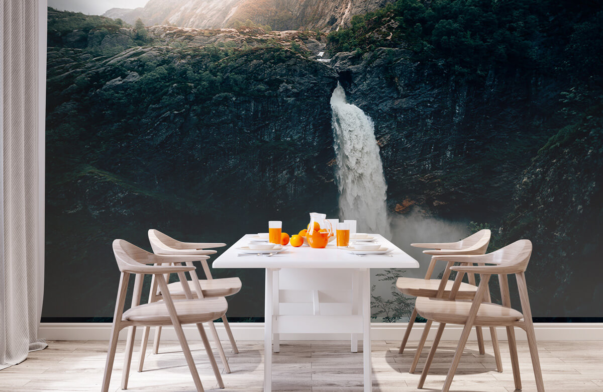 Wallpaper Beeindruckender Wasserfall 4