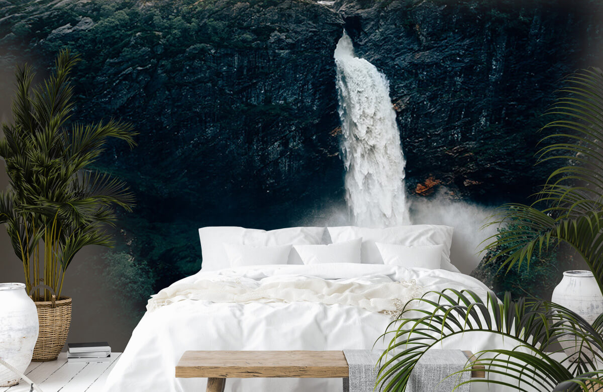 Wallpaper Beeindruckender Wasserfall 8