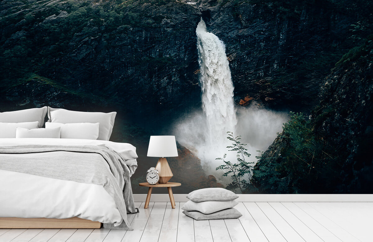 Wallpaper Beeindruckender Wasserfall 2