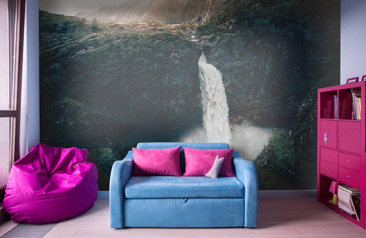 Wallpaper Beeindruckender Wasserfall 3