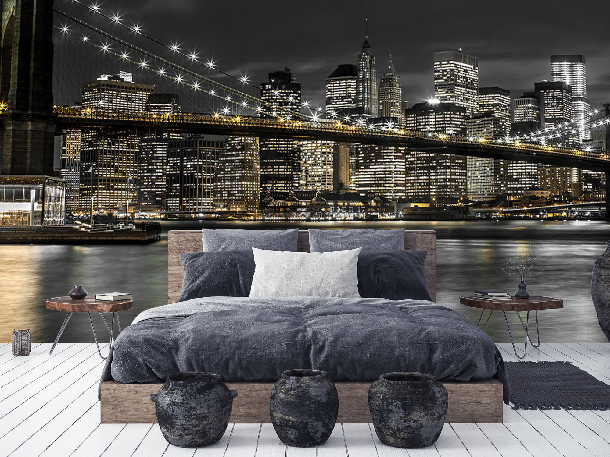  Brooklyn Bridge bei Nacht 11