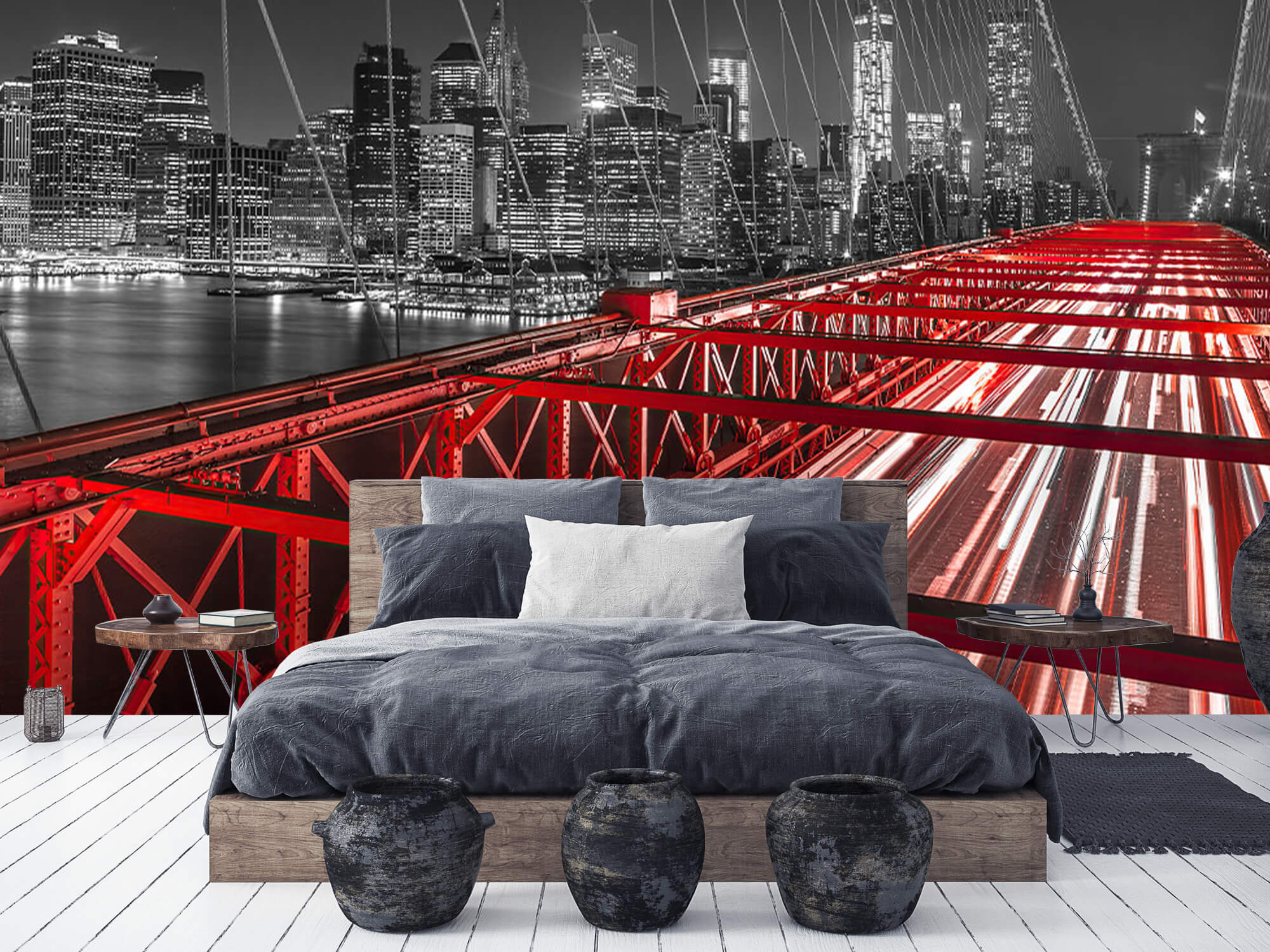  Rote Brooklyn-Brücke 10