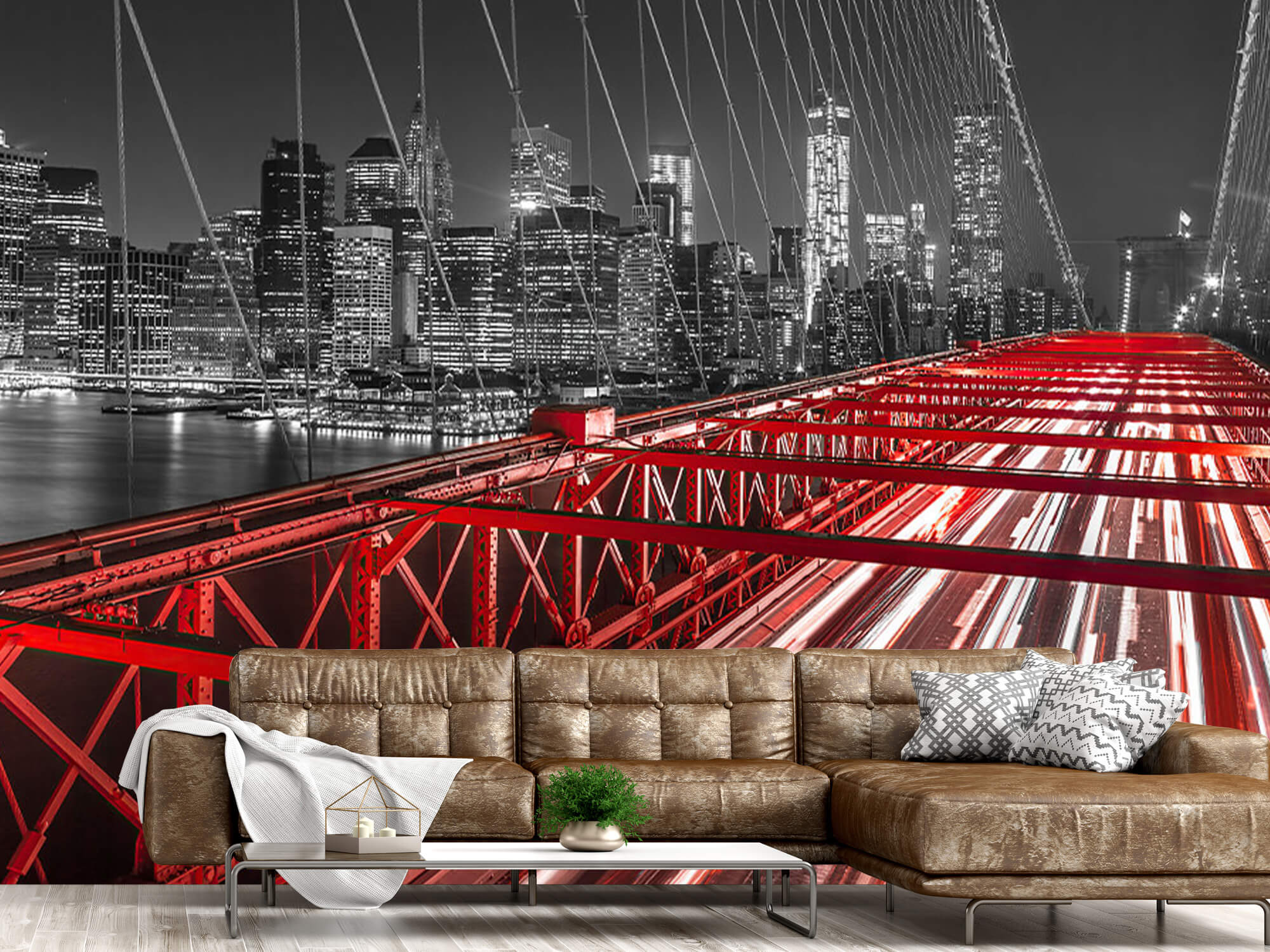  Rote Brooklyn-Brücke 6